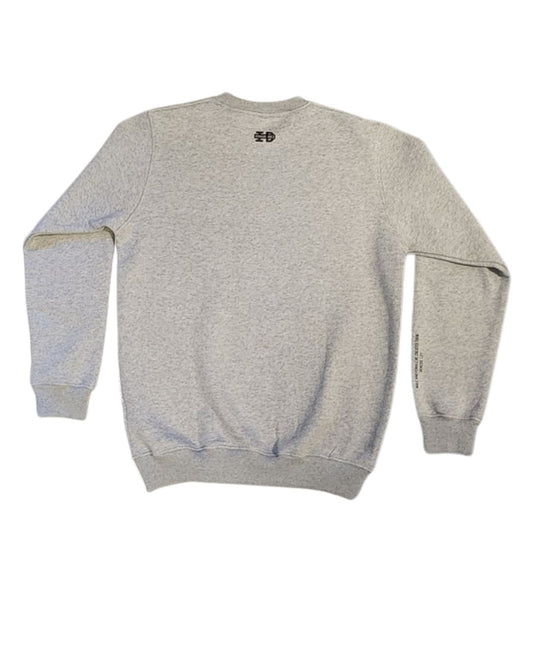 I AM Imago Dei Crew Neck Sweater - Grey Marle
