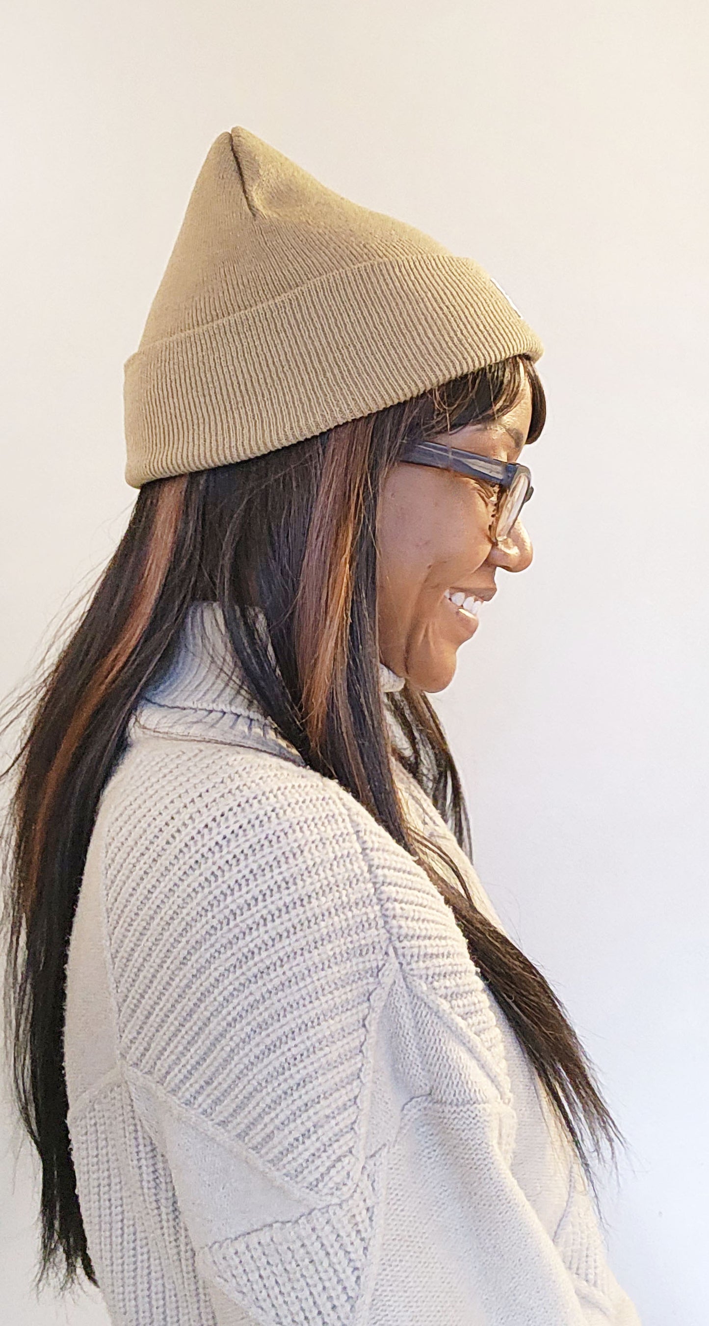 MADE IN GOD's IMAGE Beanie - CARAMEL
