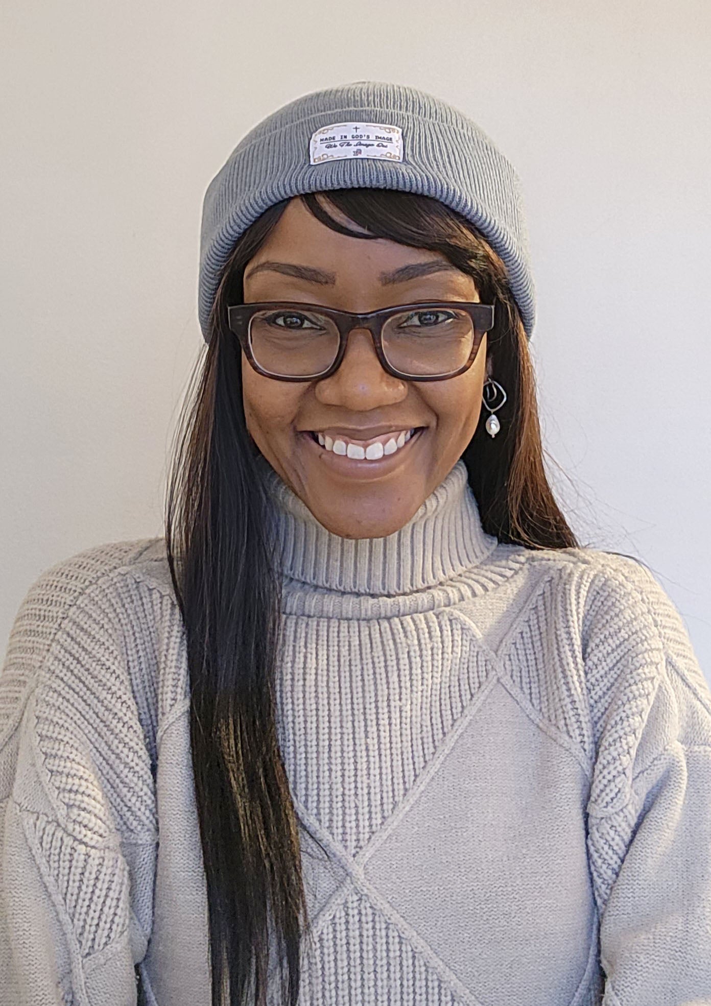 MADE IN GOD's IMAGE Beanie - METAL GREY