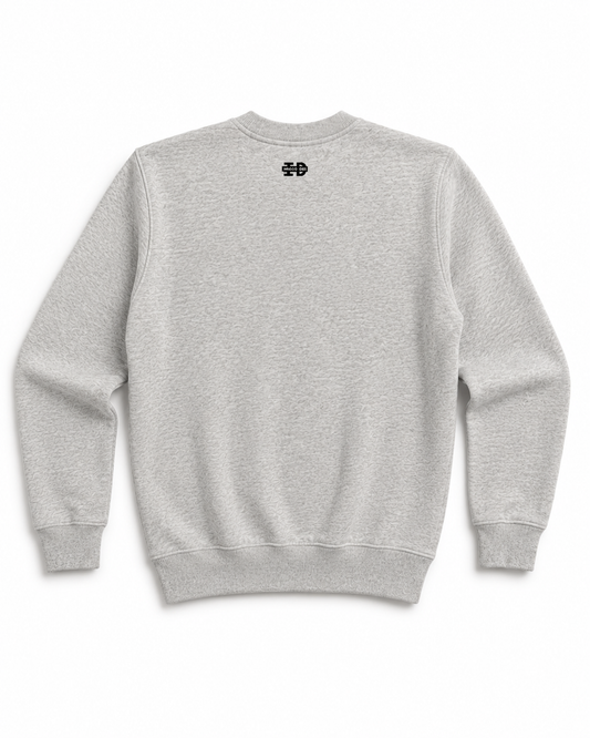 I AM Imago Dei Crew Neck Sweater - Grey Marle