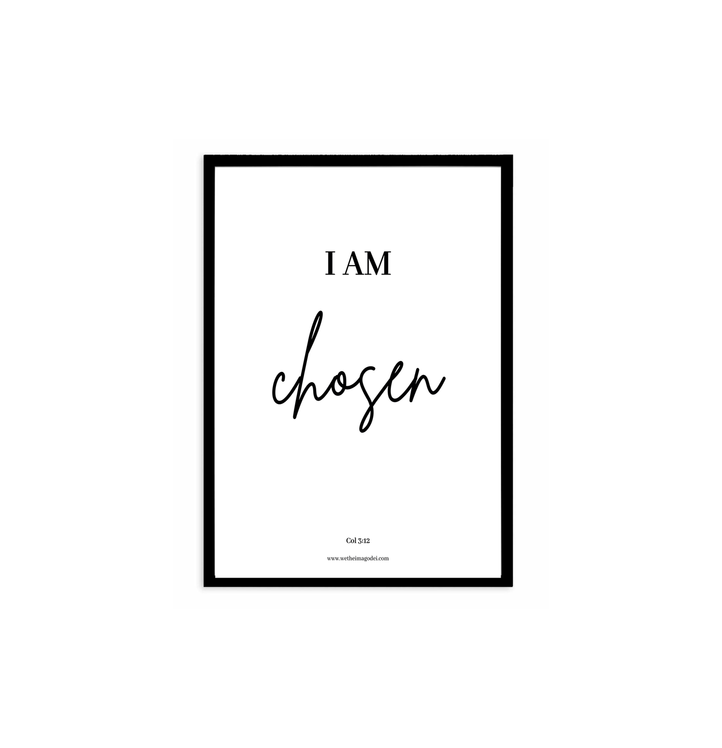 'I AM' Posters