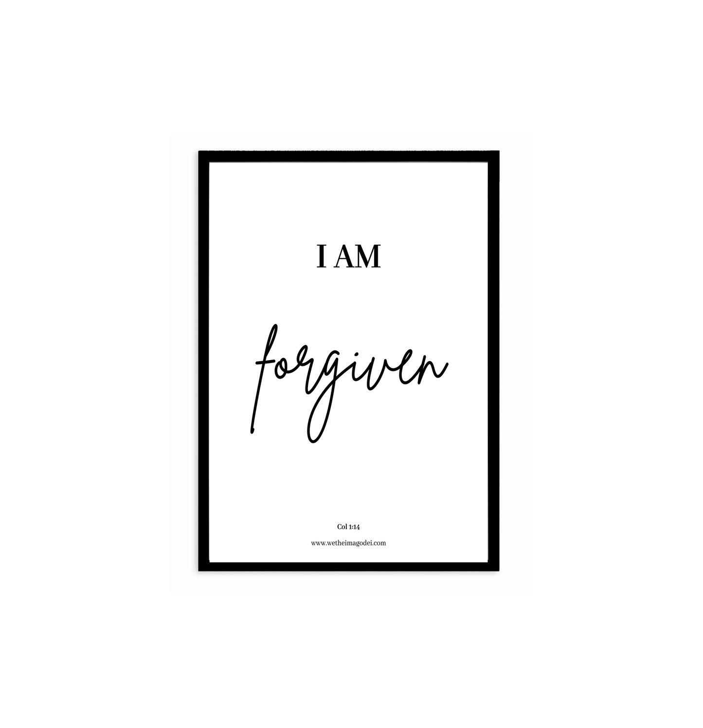 'I AM' Posters