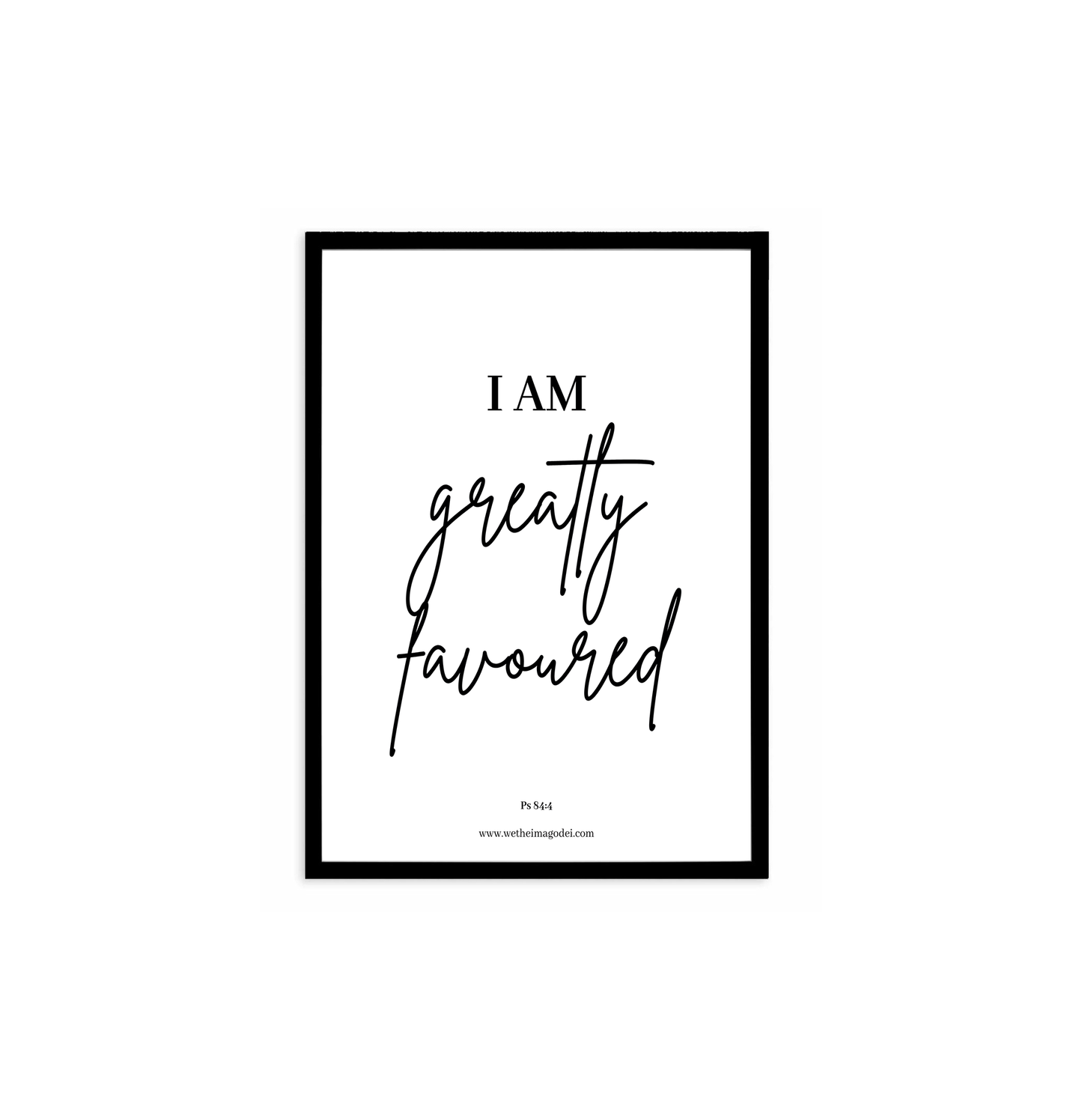 'I AM' Posters