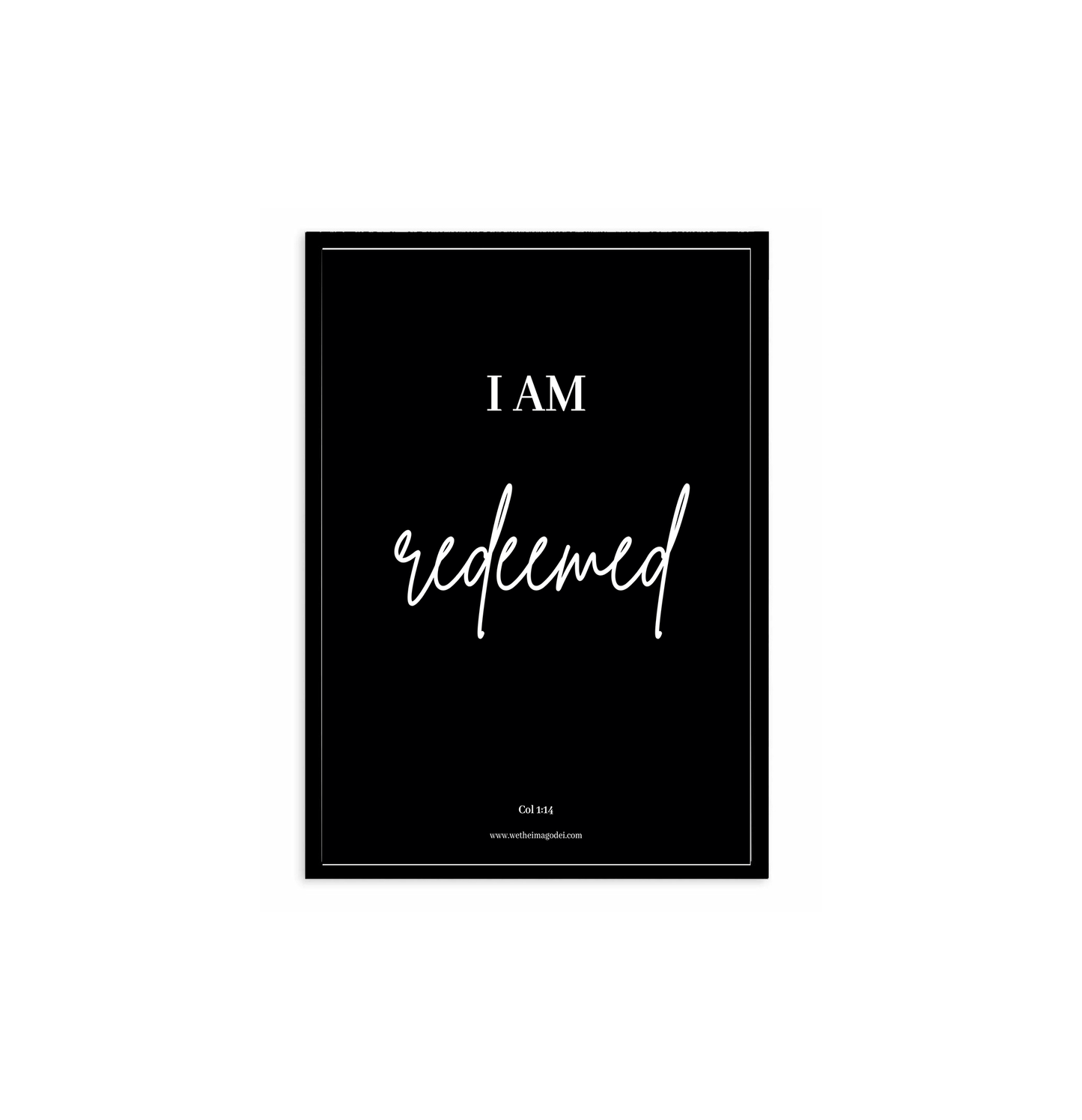 'I AM' Posters