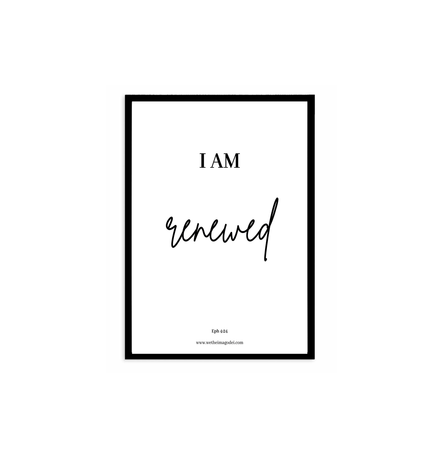'I AM' Posters