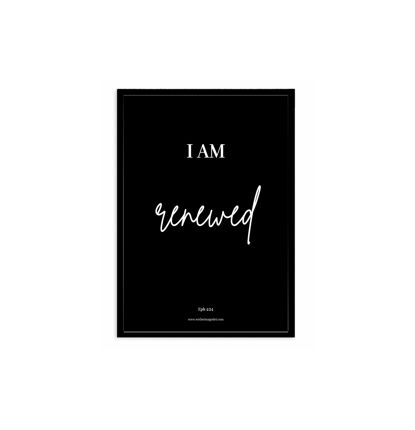 'I AM' Posters