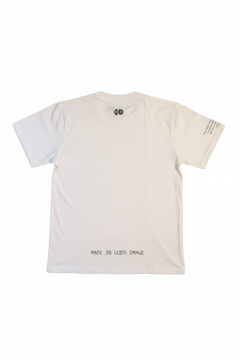 I AM Imago Dei Short Sleeve T-Shirt - Ice White