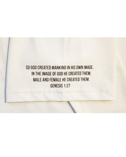 I AM Imago Dei Short Sleeve T-Shirt - Ice White