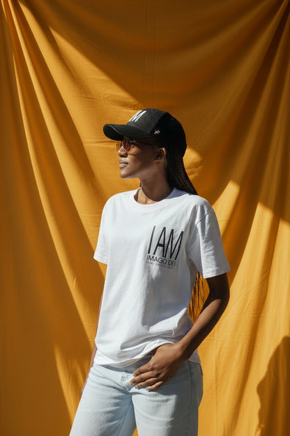 I AM Imago Dei Short Sleeve T-Shirt - Ice White