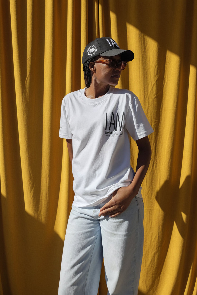 I AM Imago Dei Short Sleeve T-Shirt - Ice White