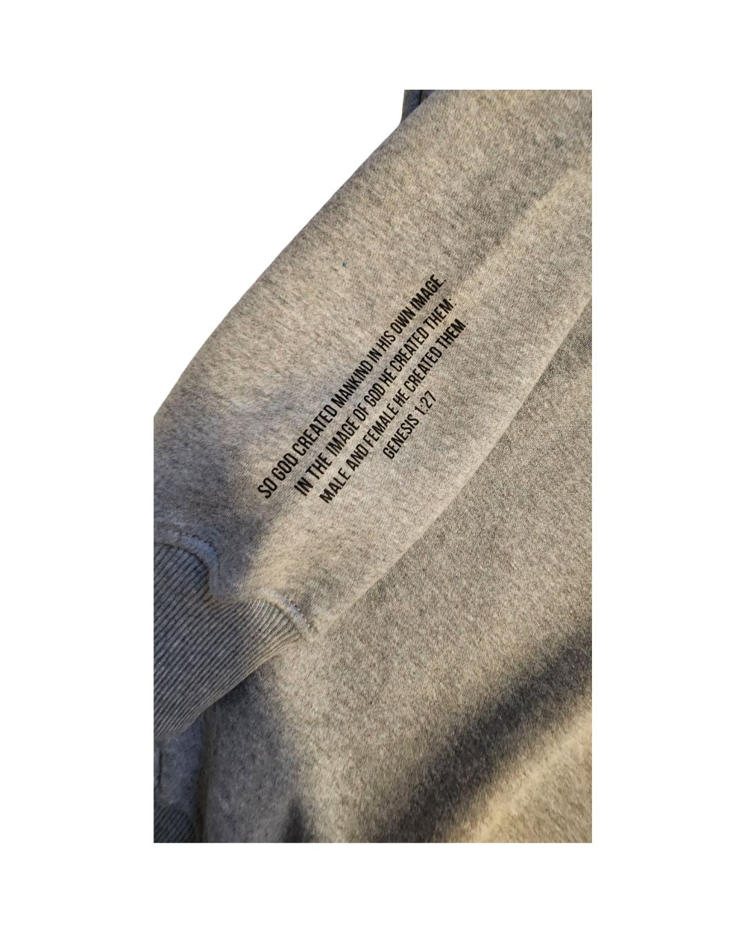 I AM Imago Dei Crew Neck Sweater - Grey Marle