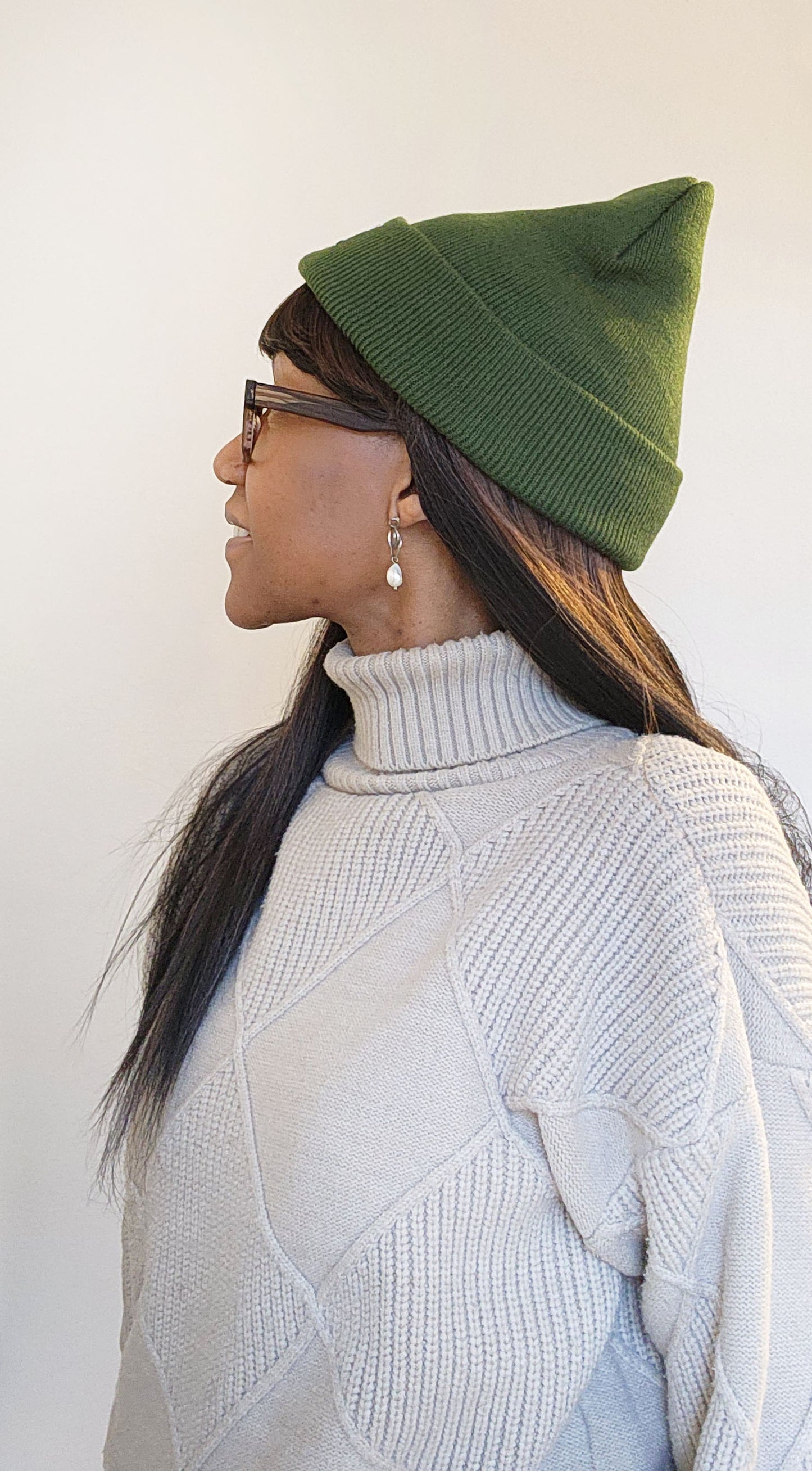 MADE IN GOD's IMAGE Beanie - ARMY GREEN