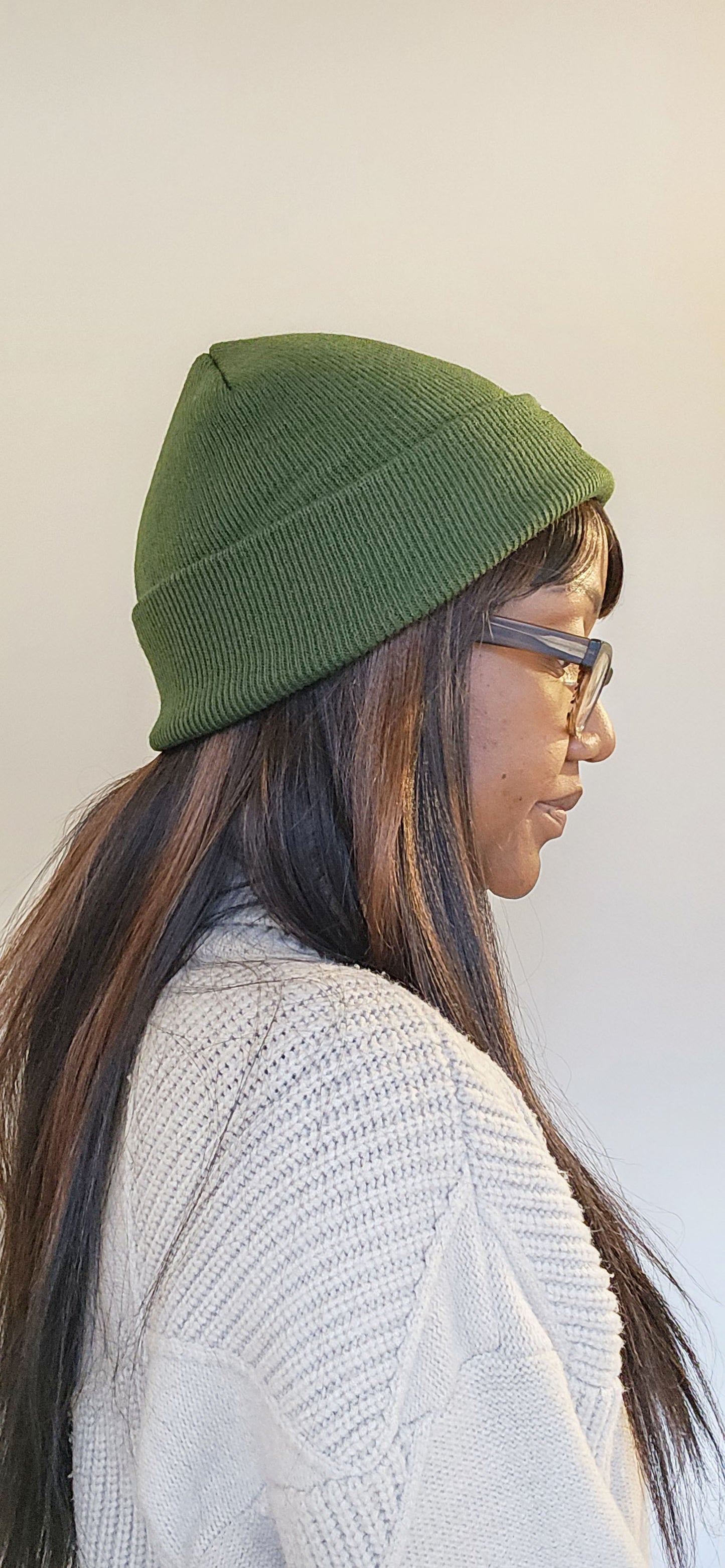 MADE IN GOD's IMAGE Beanie - ARMY GREEN