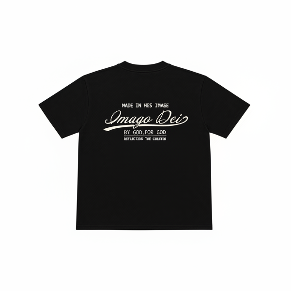 Imago Dei Short Sleeve T-Shirt - Caviar Black