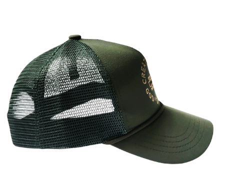 Created in God's Image - Army Green Trucker Hat