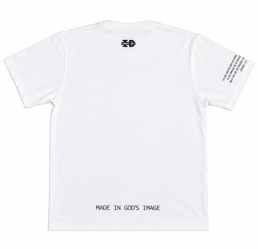 I AM Imago Dei Short Sleeve T-Shirt - Ice White