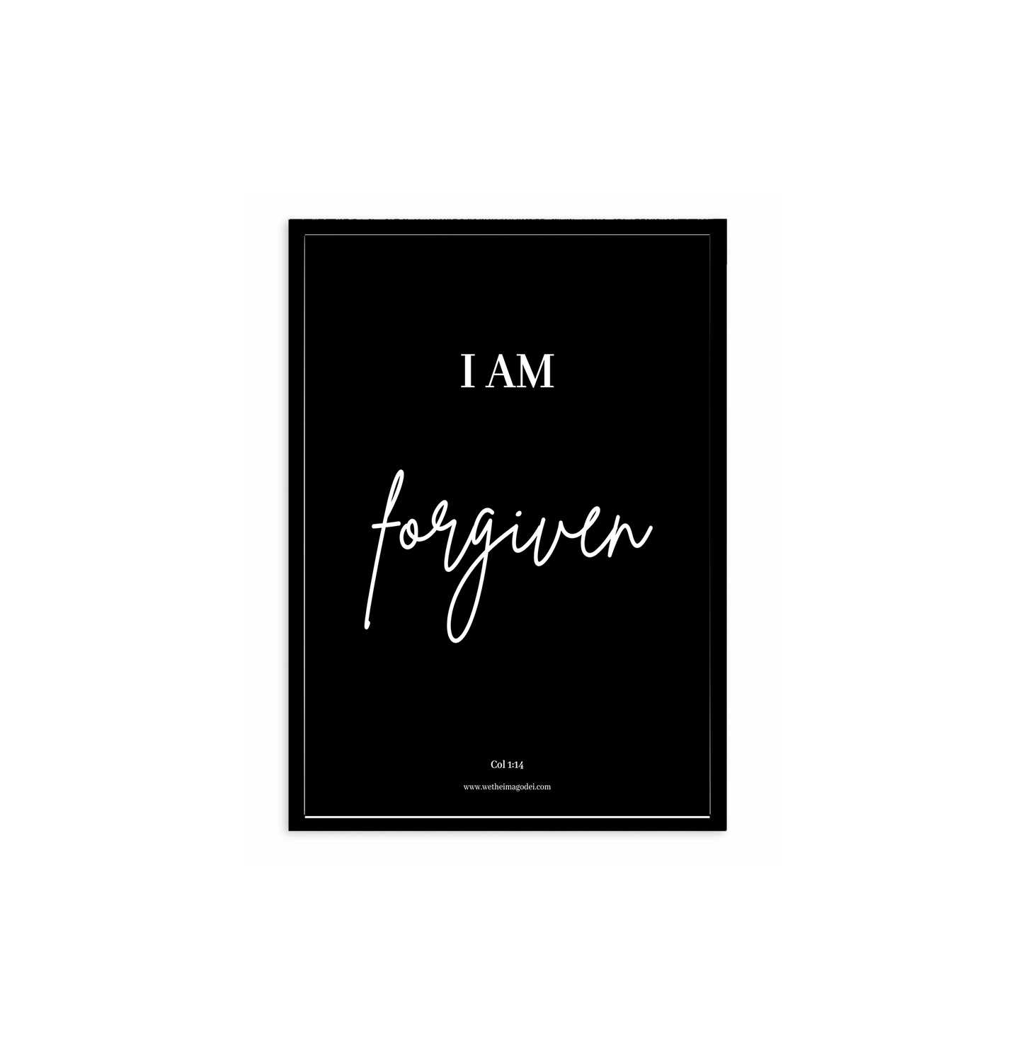 'I AM' Posters